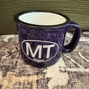 Montana Blue Speckled Coffee or Tea Mug